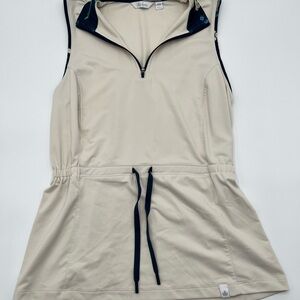 Lady Hagen Cream Sleeveless Top